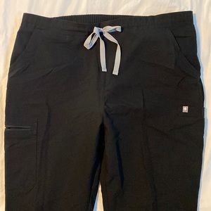 Figs Yola Skinny Scrub Pants - Large/Tall - Black